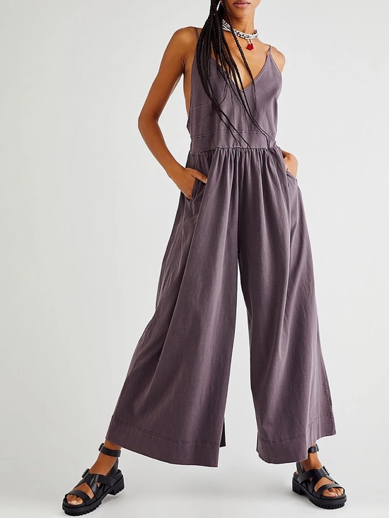 FP Beach Pants - NWT FP Beach Luna One Piece Jumpsuit size Large NWT